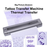 AIMO T08 Tattoo Transfer Printer Wireless Thermal Stencil Machine