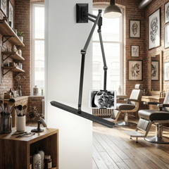 Foldable Tattoo Wall Lamp with Remote Control & Adjustable Arms