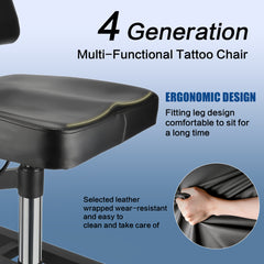 4th generation upgraded hydraulic tattoo chair