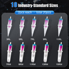 Needle Ghost Yindansi 9mm Standard Base Precision Sharpening Low Vibration Durable