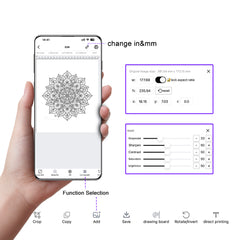 P19 Bluetooth thermal transfer printer