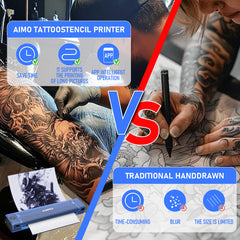 T08 Pro long Picture Tattoo Transfer Machine