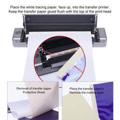 AIMO T08 Tattoo Transfer Printer Wireless Thermal Stencil Machine