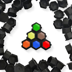 Tattoo Ink Caps Disposable Silicone Pigment Cup 200Pcs/Set