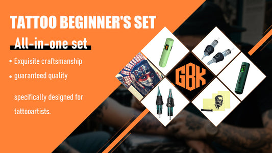 【GBK Tattoo Beginner Set】Even those with zero foundation can easily master the art of tattooing!