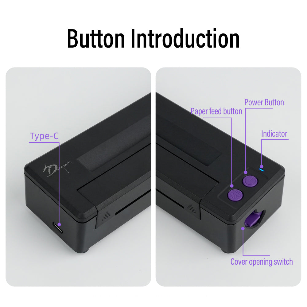 P19 Bluetooth thermal transfer printer