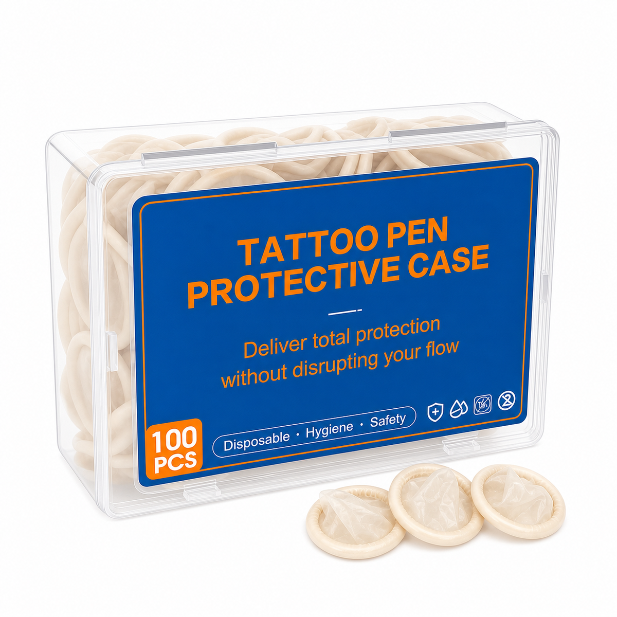 GBK Tattoo Sphere Wireless Tattoo Machine Protective Cover 100pc