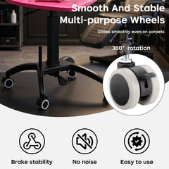 Heart Shape Tattoo Workbench Adjustable Height Professional Workstation