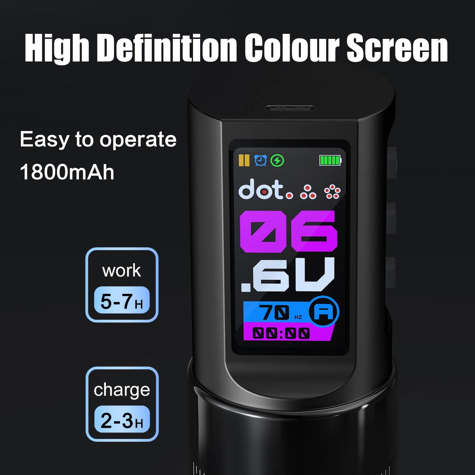 Wireless Tattoo Pen Machine Set