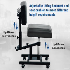 4th Gen Upgraded Hydraulic Tattoo Chair Multi-Functional Ergonomic