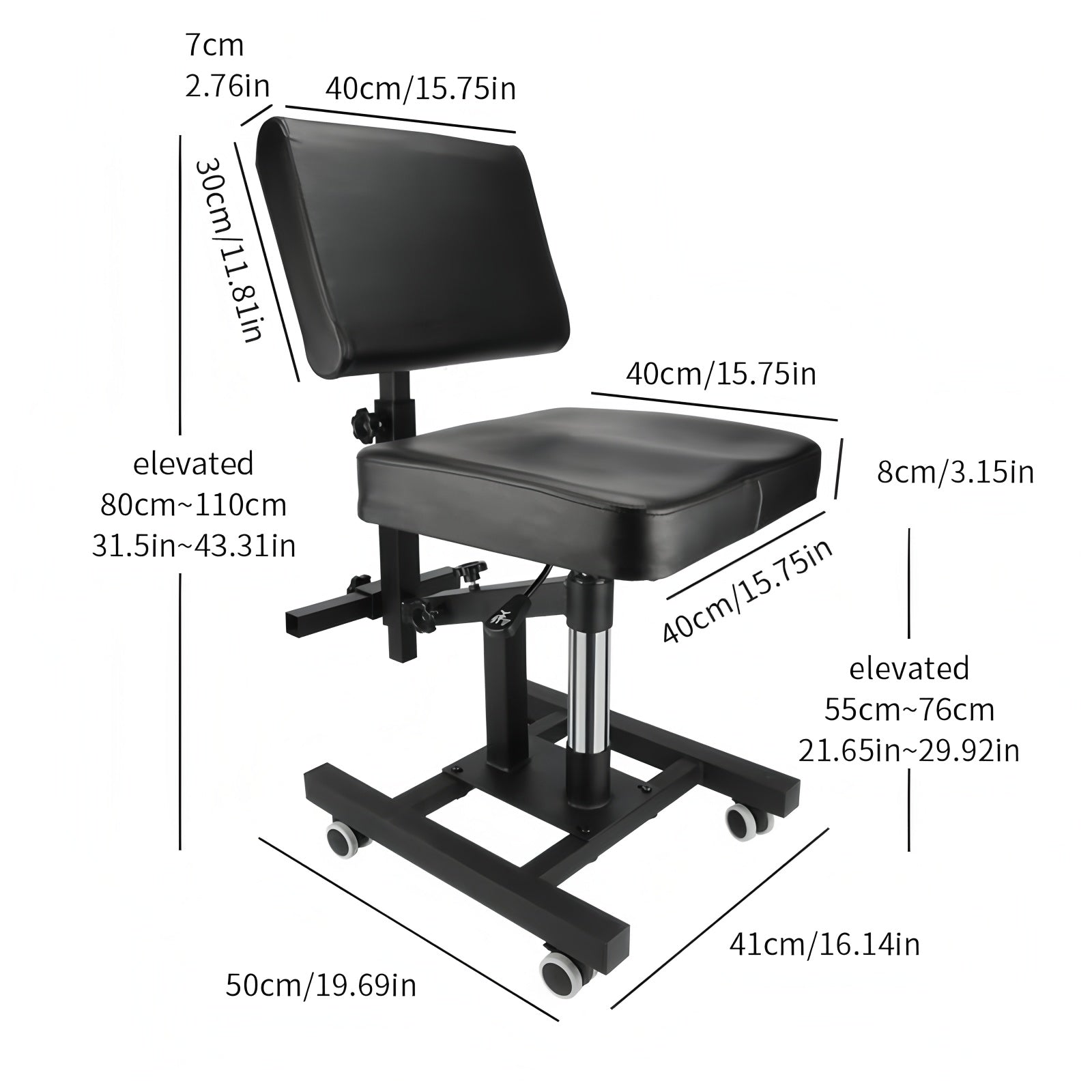 4th generation upgraded hydraulic tattoo chair