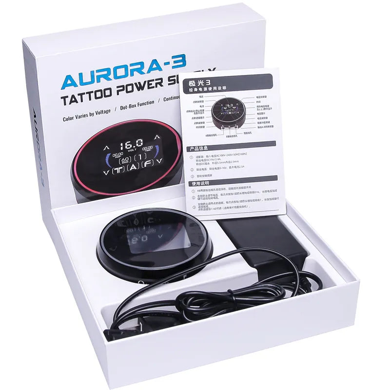 Tattoo Power Supply-AURORA 3