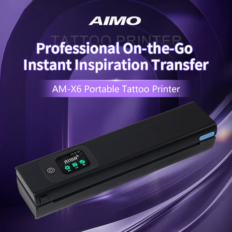 AM-X6 Portable Tattoo Printer Professional On-the-GoInstant Inspiration Transfer