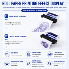 AIMO P20 Tattoo Transfer Paper with Roll Paper Holder